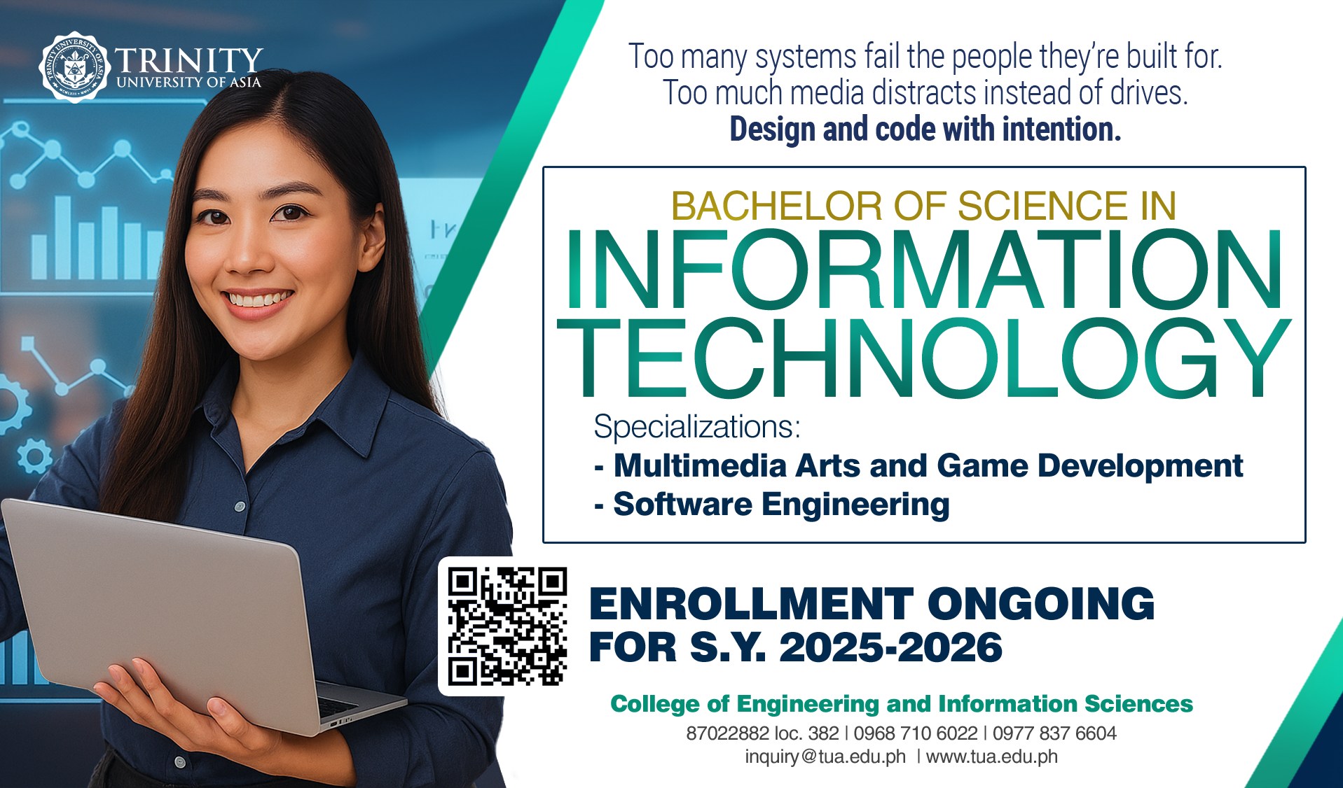 Enrollment for Information Technology is Now Ongoing!